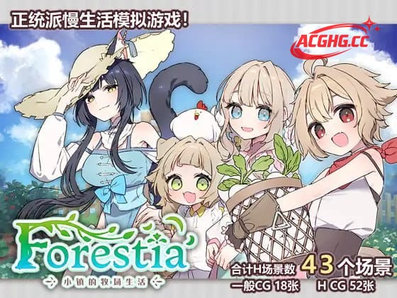 【精品/RPG/中文】Forestia~小镇的牧场生活~v1.3.2【电脑/878M】