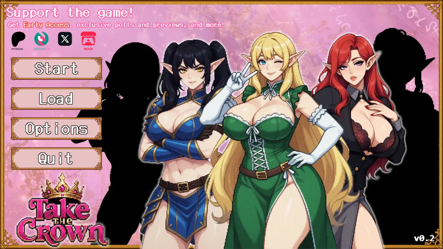 【日系SLG/AI汉化/后宫】精灵少女夺冠记0.6 AI汉化版【PC+安卓/4.7G/更新】Take the Crown [v0.6]
