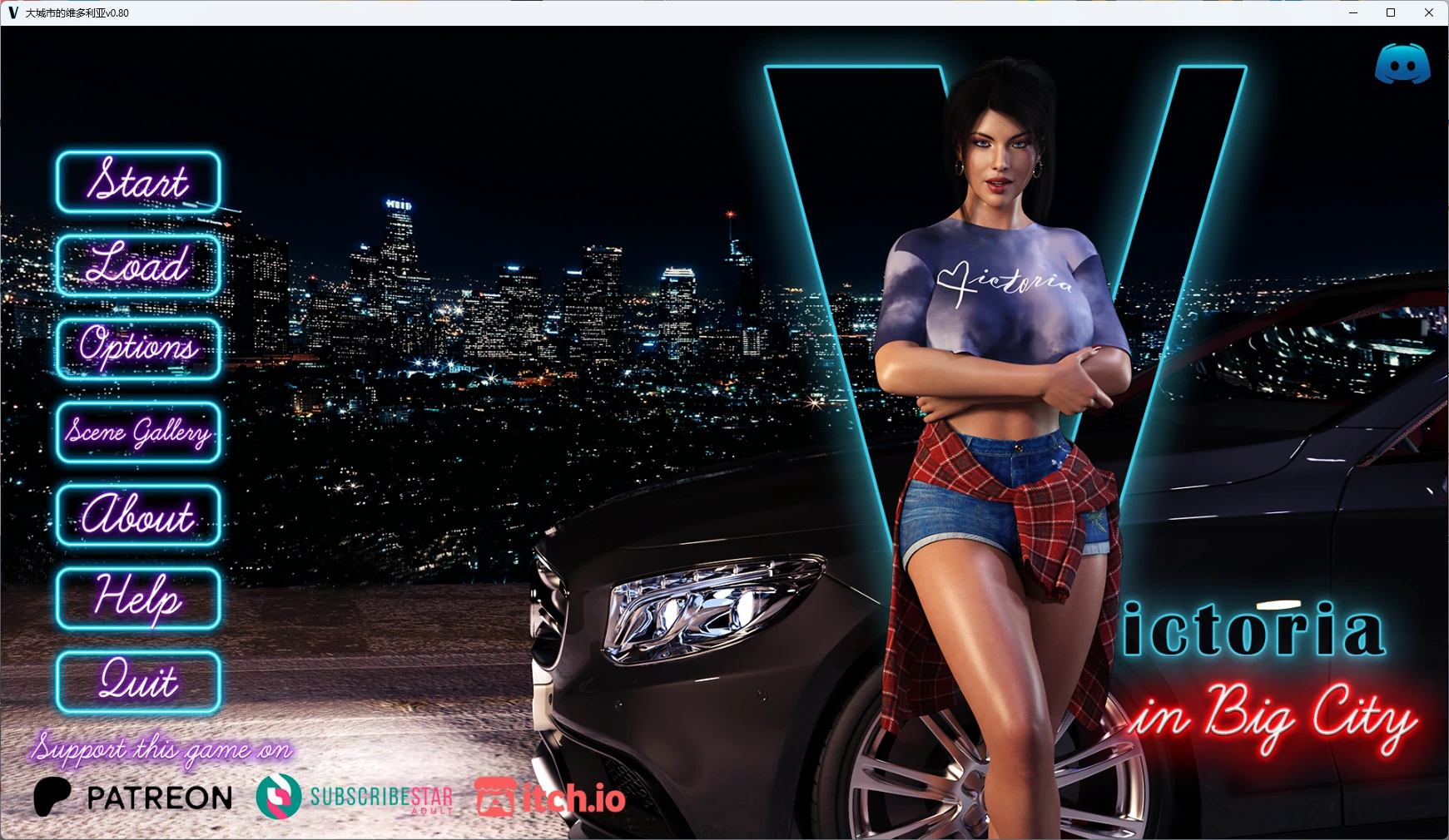 【欧美SLG/AI汉化/女同】 大城市的维多利亚v0.90 AI汉化版【PC+安卓/10G/更新】Victoria in Big City [v0.90]
