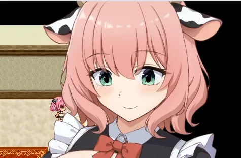【日系RPG/AI汉化/2D】逃离牛娘女仆之馆1.0 AI汉化版【PC+安卓/277MB】牛娘メイドの館からの脱出